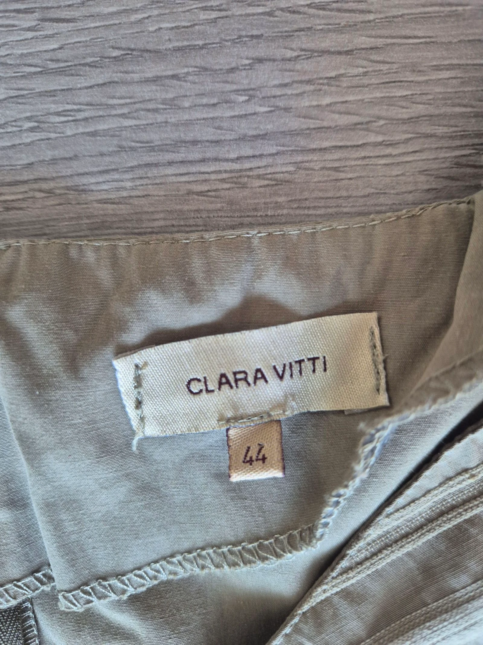 Clara Vitti vestido boho asimétrico / efecto capas – Talla 44 (XL) – photo 6